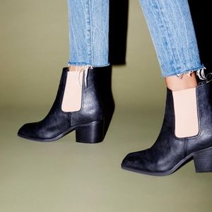 Free people X Vegan Pacific Chelsea Boots